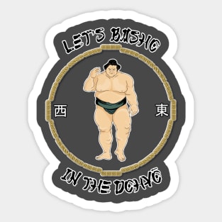 Let's Basho Sticker